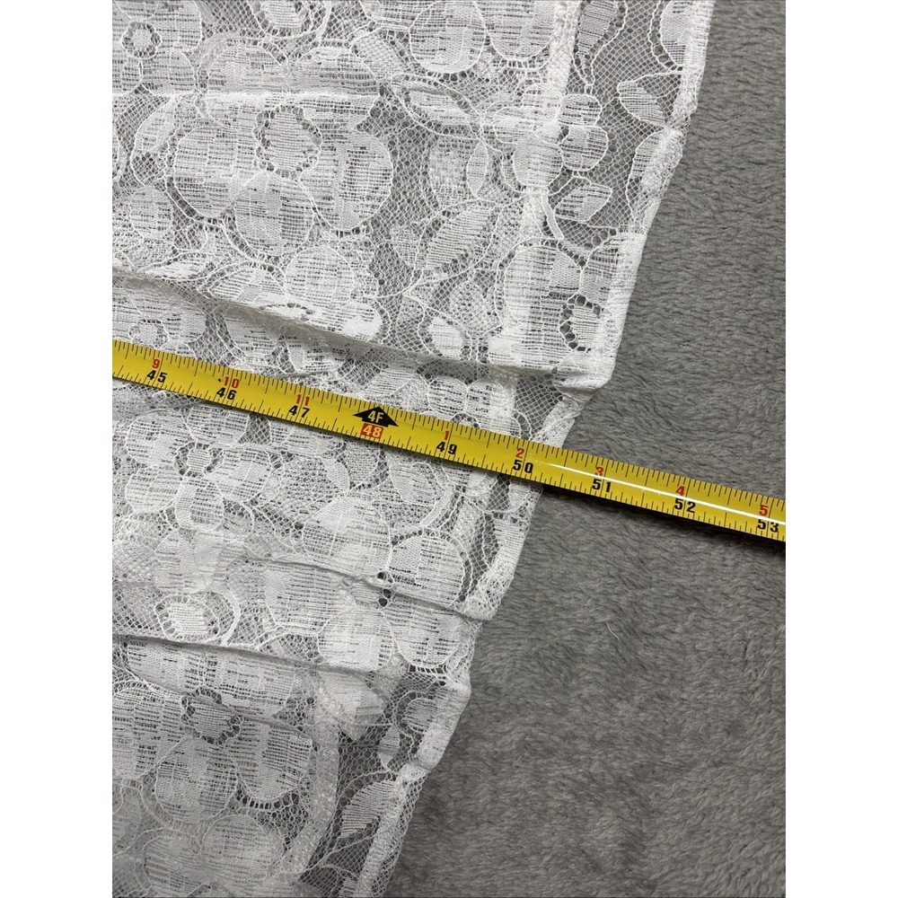 NWT For Love and Lemons Lorena Maxi Dress White Lace Size XS - Picture 9 of 14